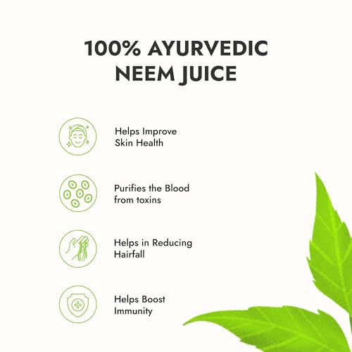 Image of Kapiva Neem Juice | Made with Rajasthani Neem | Helps Boost Immunity and Fight Infections (1L)