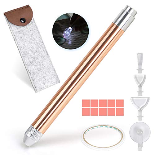 N&T NIETING - Penna per diamantini a LED, in lega