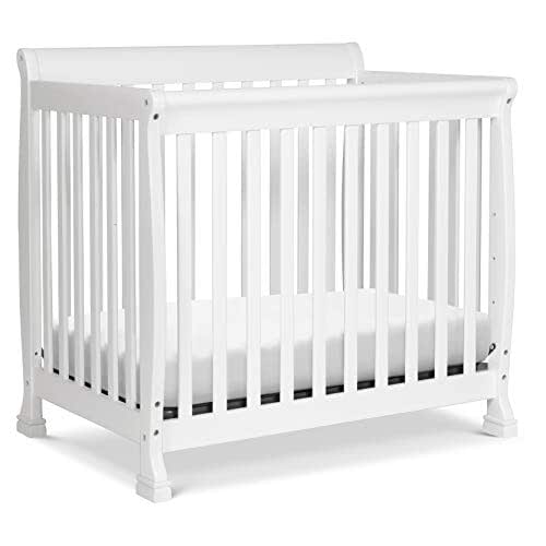 DaVinci Kalani 4-in-1 Convertible Mini Crib in White | Greenguard