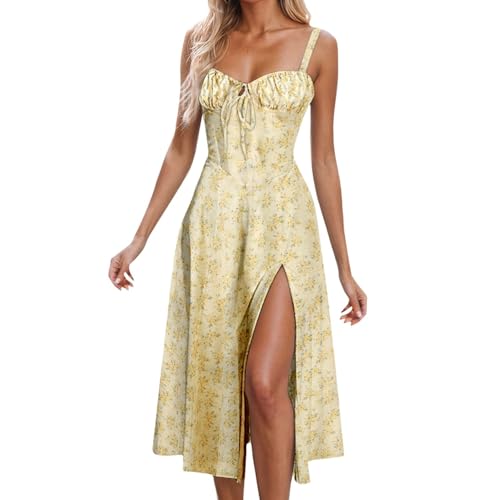 Robe longue sans manches à bretelles coupe trapèze et dos nu couleur unie