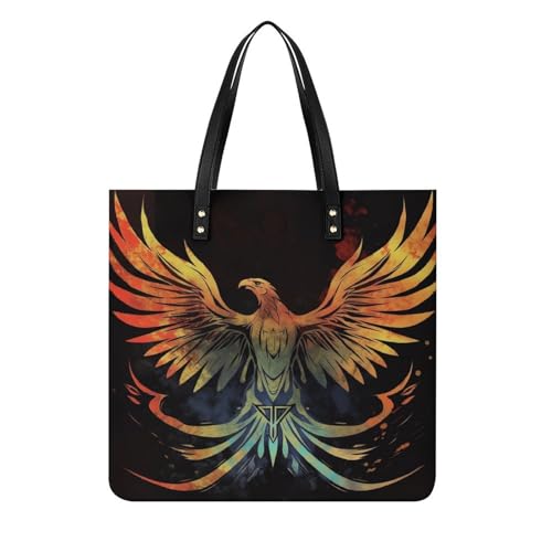 Sac à main en cuir imperméable Phoenix grand fourre-tout de voyage blanc