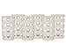 Silicone Glass Water Bottle Sleeves - 6-Pack of Protective Holders 16-18 oz Capacity - Anti-Slip Protection for Beverage Containers - Insulating Carriers for Smoothies and Juices (Pearl Grey)