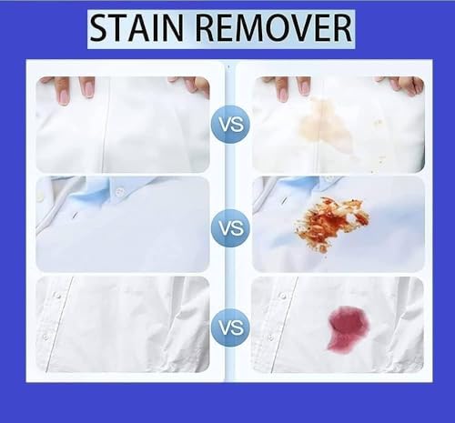 Image of All Color Stain Remover For Clothes Multi-Purpose Roll Bead Fabric Clothes Pan Instant Stain Remover For Cotton Linen Polyester Blended Fabric Denim Down Jacket Strip 120Ml (pack of 2)