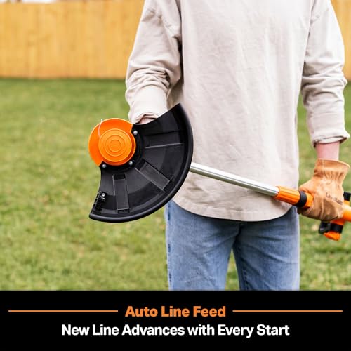 Image of LawnMaster 24V Max 10 inch Cordless String Trimmer Weed Eater, CLGT2410S