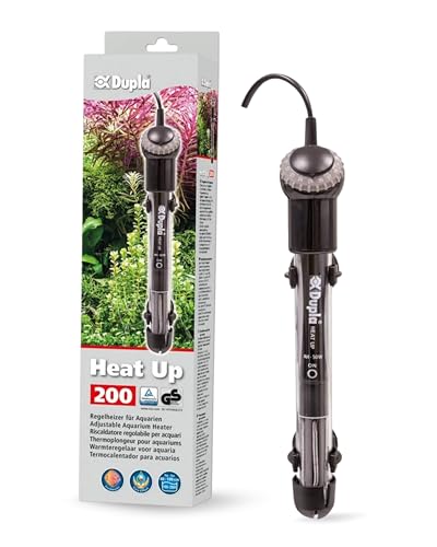Dupla Heat Up 200 I 200 Watt Regelheizer für Aquarien I Aquarienheizer für Aquarien bis 250 L I energieeffizient und zuverlässig I Aquarium Heizstab I geeignet für Süßwasser- und Meerwasseraquarien