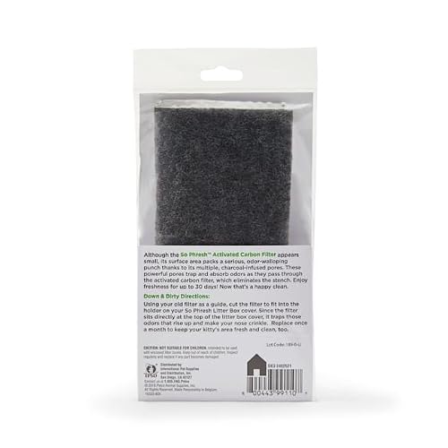 So Phresh Cat Litter Box Replacement Carbon Filter - Thumbnail 2