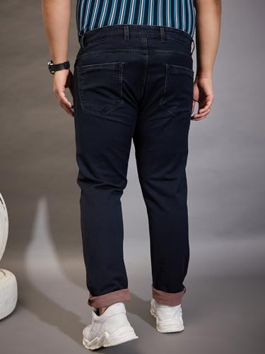 Image of Bigbanana Plus Size Men's Regular Fit Tinted Wash Jeans