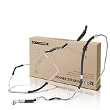 A-Premium Power Steering Hose Pressure & Return Hose Line Assembly Compatible with Hyundai Equus 2011-2013 Genesis 2009-2014 4.6L 5.0L 2-PC Set