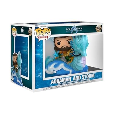 Funko Pop! Ride Deluxe: - DC Aquaman On Storm - Figura de Vinilo Coleccionable - Idea de Regalo- Mercancia Oficial - Juguetes para Niños y Adultos - Movies Fans - Muñeco para Coleccionistas | Ya disponible en tu tienda friki favorita! En mundofriki.es!