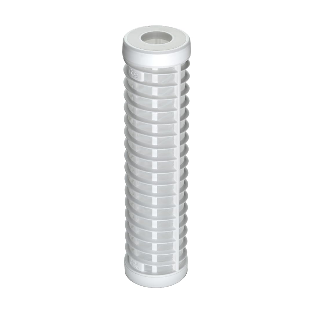 WK - Cartuccia Filtrante per Filtro Acqua in Nylon, 1 Pezzo da 10 Pollici con Permeabilità 60 Micron, Ideale per Uso Domestico e Commerciale