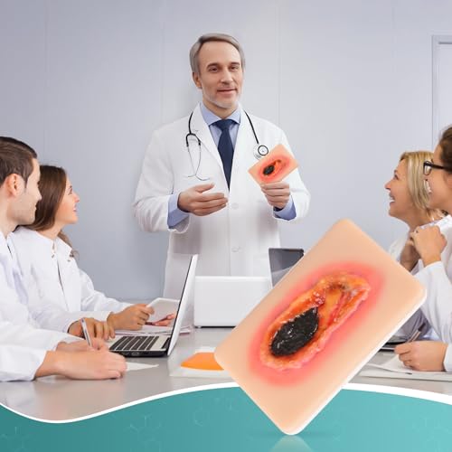Image of Wound Packing Trainer, Dry Necrotic Wound Simulation Models for Medical Education, Wound Care Demonstrations Tool