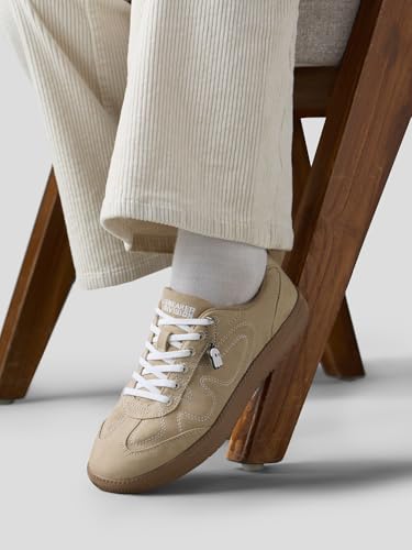 Image of The Souled Store UBZ Fly: Women and Girls Lace Up Sneakers Light Casual Canvas Shoe with EVA Midsole Durable EVA Outsole and Elasticated Laces Lightweight