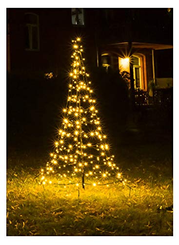 Galaxy LED Tannenbaum 200cm mit 240 warmweißen und 60 blinkenden LED