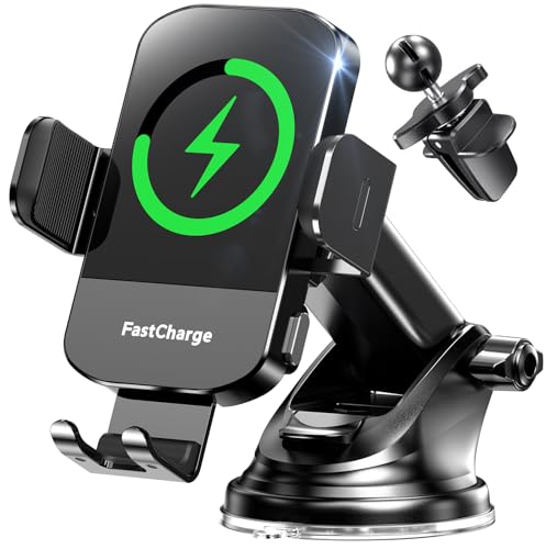 CHGeek Wireless Charger Phone Holders for Your Car, 15W Fast...