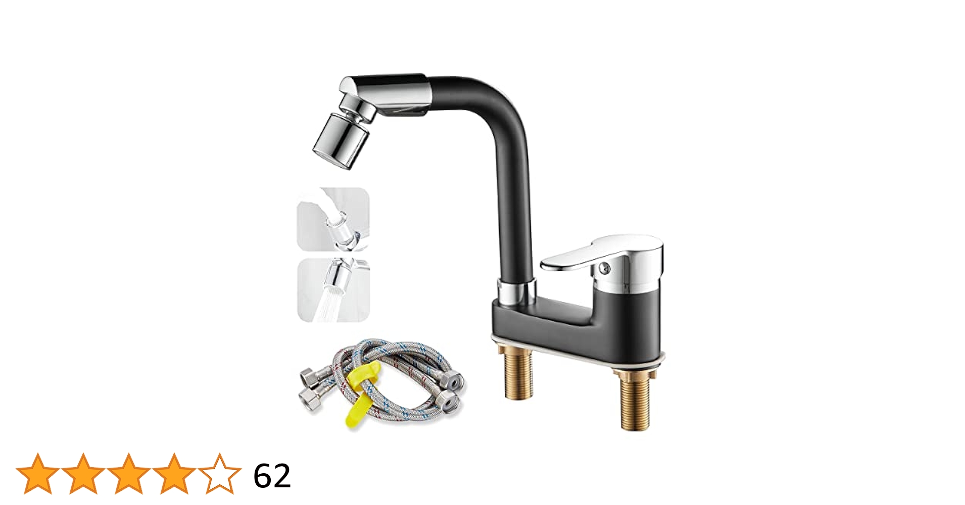 清水洗面器2つ Amazon | Maynosi 洗面台蛇口 2穴洗面用水栓 洗面水栓
