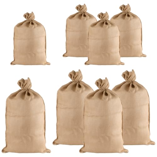 Sacos de yute con carga de 50 kg fabricados en fibra natural densa para uso pesado 2
