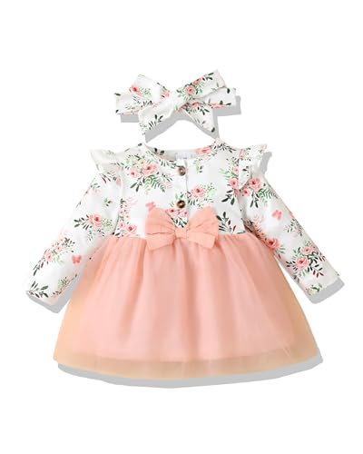 Image of Baby Girl Dresses Clothes Infant Newborn Plaid Tutu Tulle Dress Party Birthday Princess Flower Dresses for Girls