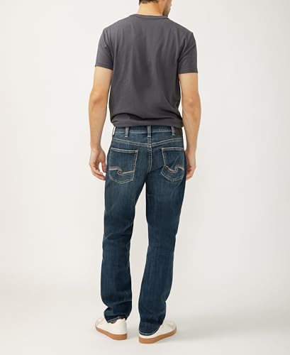 Silver Jeans Co. Mens Eddie Classic Athletic Fit Tapered Leg Jeans3
