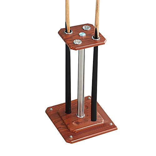 Porte-queues en bois anti-chute pour protéger 4 queues de billard