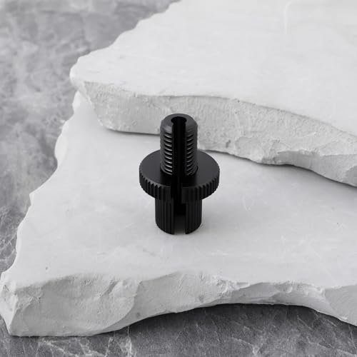 Be In Your Mind 2 x Bremskupplungskabel, Leitungseinstellschraube, M10 x 1,25, Drosselklappen-Einstellschraube für Motorrad, Fahrrad, Roller, ATV, Schwarz