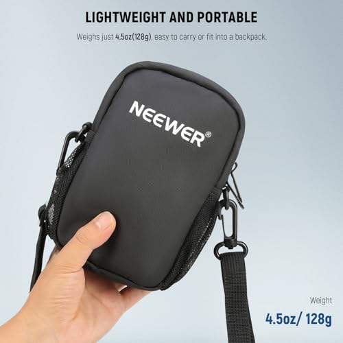 Image of NEEWER Camera Sling Bag, Water Resistant Lightweight Compact Travel Case Crossbody for Photographers, Compatible with DJI Osmo Pocket 3 DSLR Mirrorless Small Photography Accessories, PB13