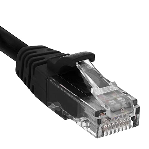 Cable Patch NavePoint CAT6A UTP 1 Ft 10 Unidades Negro miniatura 4