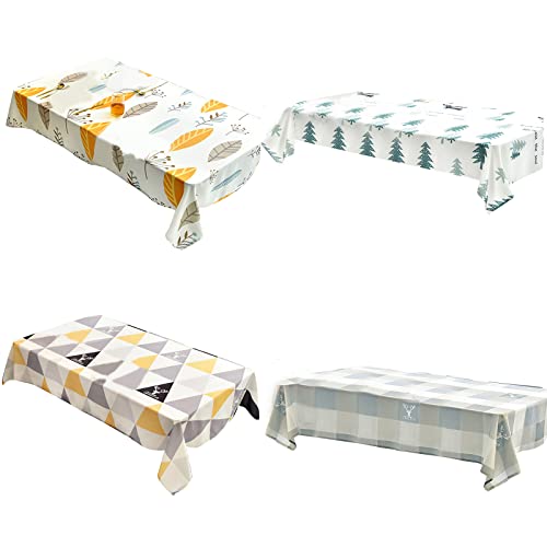 Nappe rectangulaire style nordique pour table de cuisine