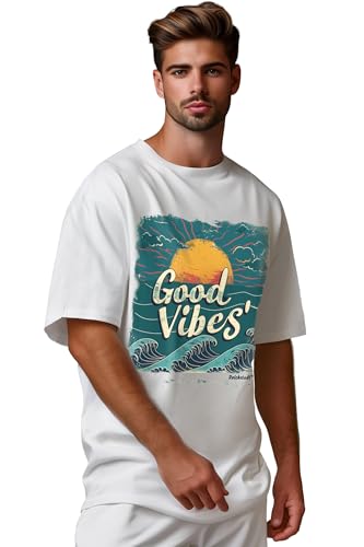 T-Shirt à messages positifs Reichstadt pour homme fatigué des vêtements serrés
