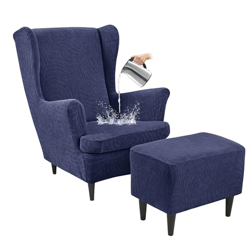 Juego de fundas elásticas impermeables que protegen tu sillón de manchas facilitando la limpieza 2