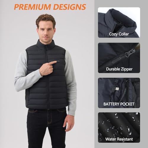Chaleco calefactable con batería el regalo ideal para el calor al aire libre 4