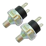 FSC17492134 Normally Closed 2 Blade Kick-Off Low Air Pressure Indicator Switch 1749-2134 FSC-1749-2134 fits for Freightliner Century, Columbia, and FLD Trucks 2pcs
