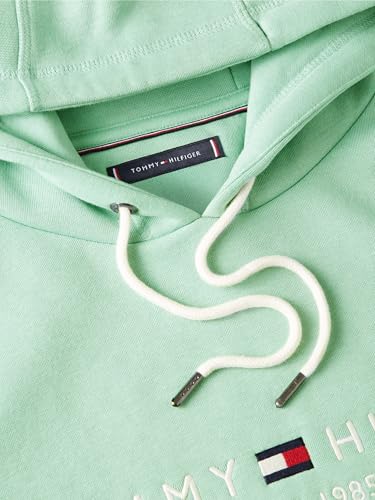 Image of Tommy Hilfiger Men's Medium Weight Fleece Hoodie Sweatshirt With Embroidered Logo, Also Available in Big & Tall