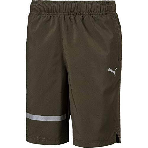 Preisvergleich Produktbild Puma Jungen Gym Easy Woven Shorts, Forest Night, 128