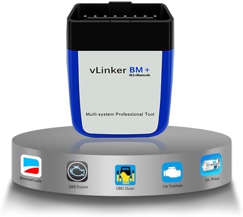 Interface OBD2 Vgate VLinker MC+ Bluetooth - Diagnostic Auto IOS Android Windows