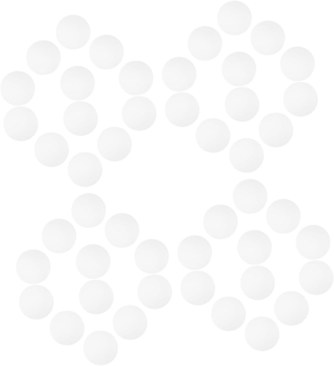 POPETPOP Table Pong Plain Bulk Practice Picker Abs White