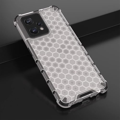 Image of Prime Retail Hard PC Back Case Cover for Realme Narzo 50 Pro 5G Anti Slip Ultra Thin Shockproof Reinforced Corners (Transparent)