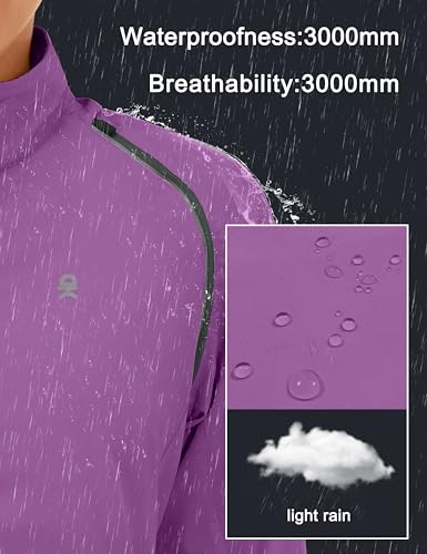 Image of Little Donkey Andy Women's UPF 50+ Cycling Jacket Windbreaker with Removable Sleeves