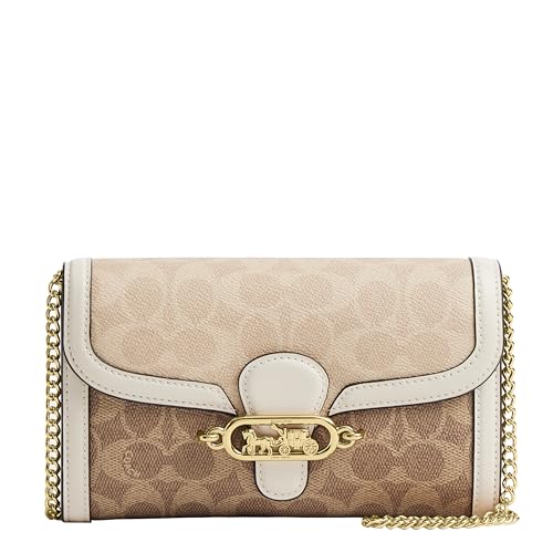 Coach Jade Chain Crossbody, Tan/Sand/Chalk