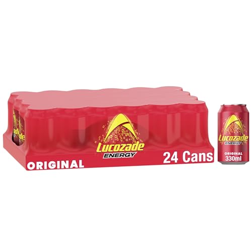 Lucozade Energy Drink Original 330 ml (Pack of 24)