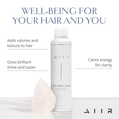 AIIR Texture Hair Styling Spray for All Hair Types, - Adds Long-Lasting Volume & Grit, 2.4 Fluid Ounces, Gluten & Paraben Free, Sulfate Free, Fresh Scent - Thumbnail 4