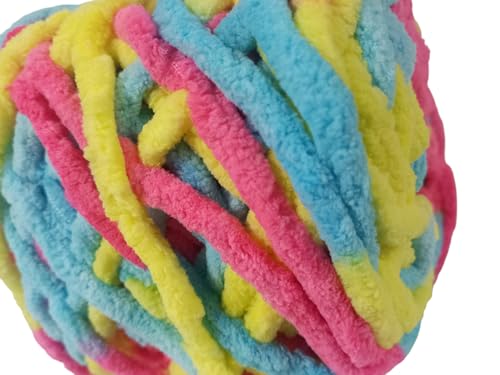 Image of Super Soft Baby Blanket Fluffy Wool Yarn for Crochet Knitting and Crochet Project, 100 GMS