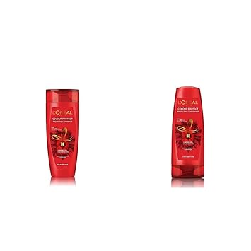 LOreal Paris Color Protect (Shampoo 396 ml + Conditioner 192.5ml) - Combo pack of 2