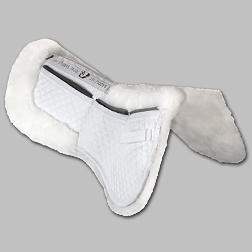 Total Saddle Fit - Six Point Saddle Pad - Wither Freedom Sheepskin Half Pad