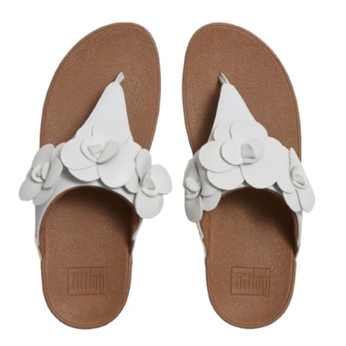Image of FitFlop Lulu Flower Toe-post Sandals