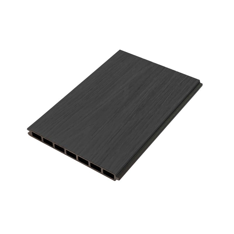 Tuda Grass Direct Co-Extrusion Composite Tongue & Groove Flat Fencing Boards - 20.7cm x 1.8m - Anthracite