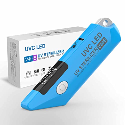 Kylwin UVC Steriliser Wand with Safety Child Lock for Travel & Everyday Usage | USB Rechargeable, Portable | Home & Mobile Disinfectant Germicidal