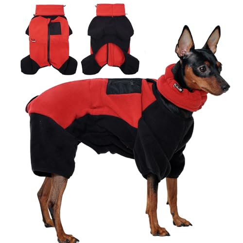 Manteau d'hiver petit chien HMJGDZG veste polaire chaude