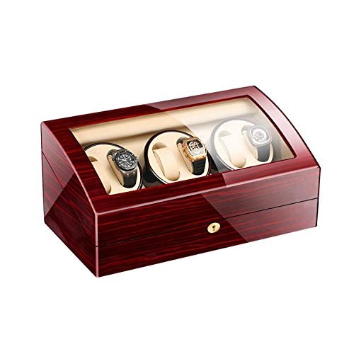Remontoir montre automatique 6 emplacements avec coffret de rangement batterie intégrée