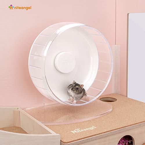 Rodas de exercício de hamster super silenciosas da Niteangel: – Rodas de corrida silenciosas com sup