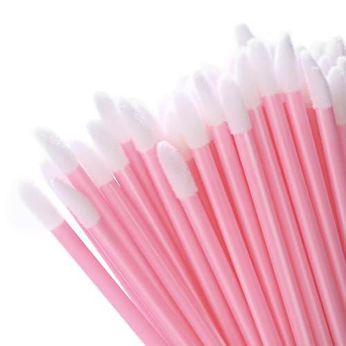 image for GEMSANVA 240 Pieces Disposable Lip Wands Lip Brushes,Lipstick Applicat